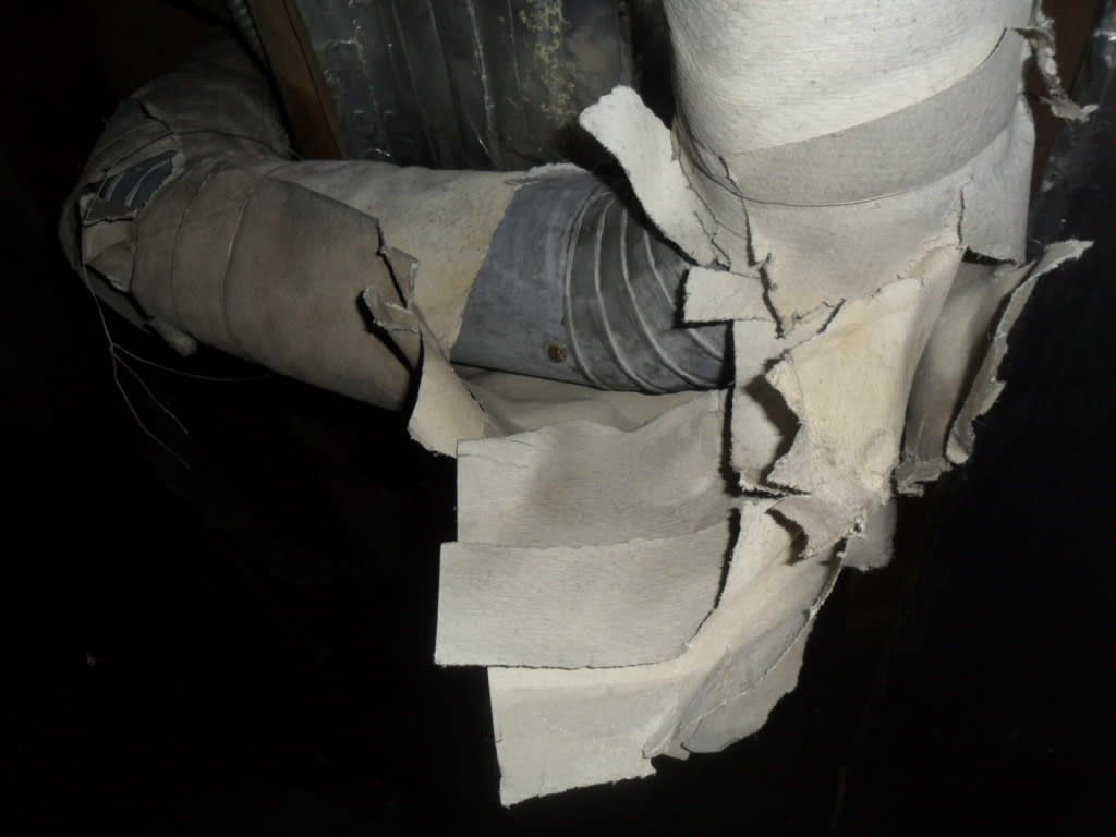 Asbestos Heating Duct Insulation Asbestos Heating Duct Insulation